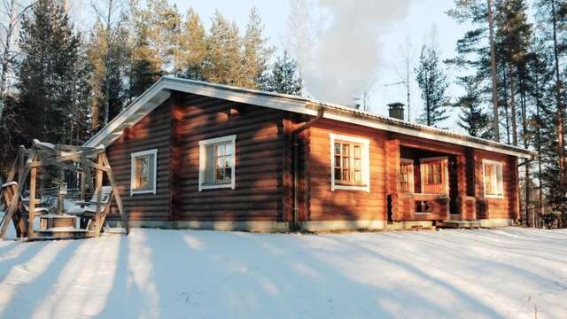 Виллы Loma-Pälsilä lakeside villa Kuhmoinen-41
